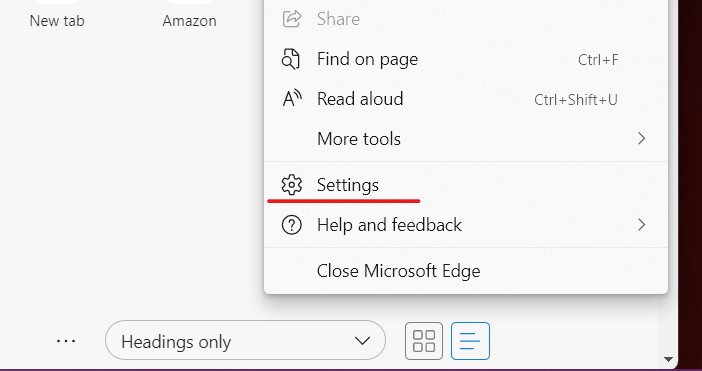 How to enable the Microsoft Edge bar on your computer
