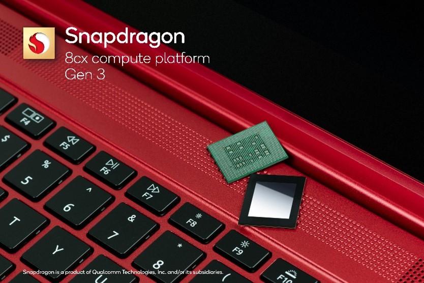 Qualcomm пашырае партфоліо з дапамогай Snapdragon 8cx Gen 3 і 7c+ Gen 3 для паскарэння мабільных вылічэнняў