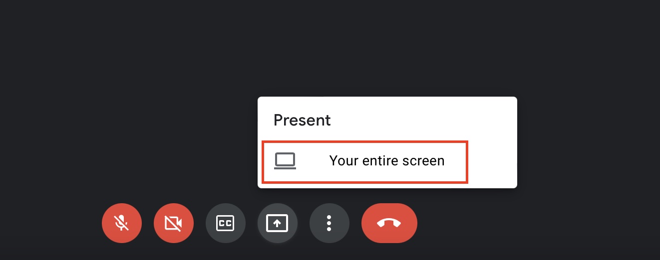 How to easily share your screen on Google Meet