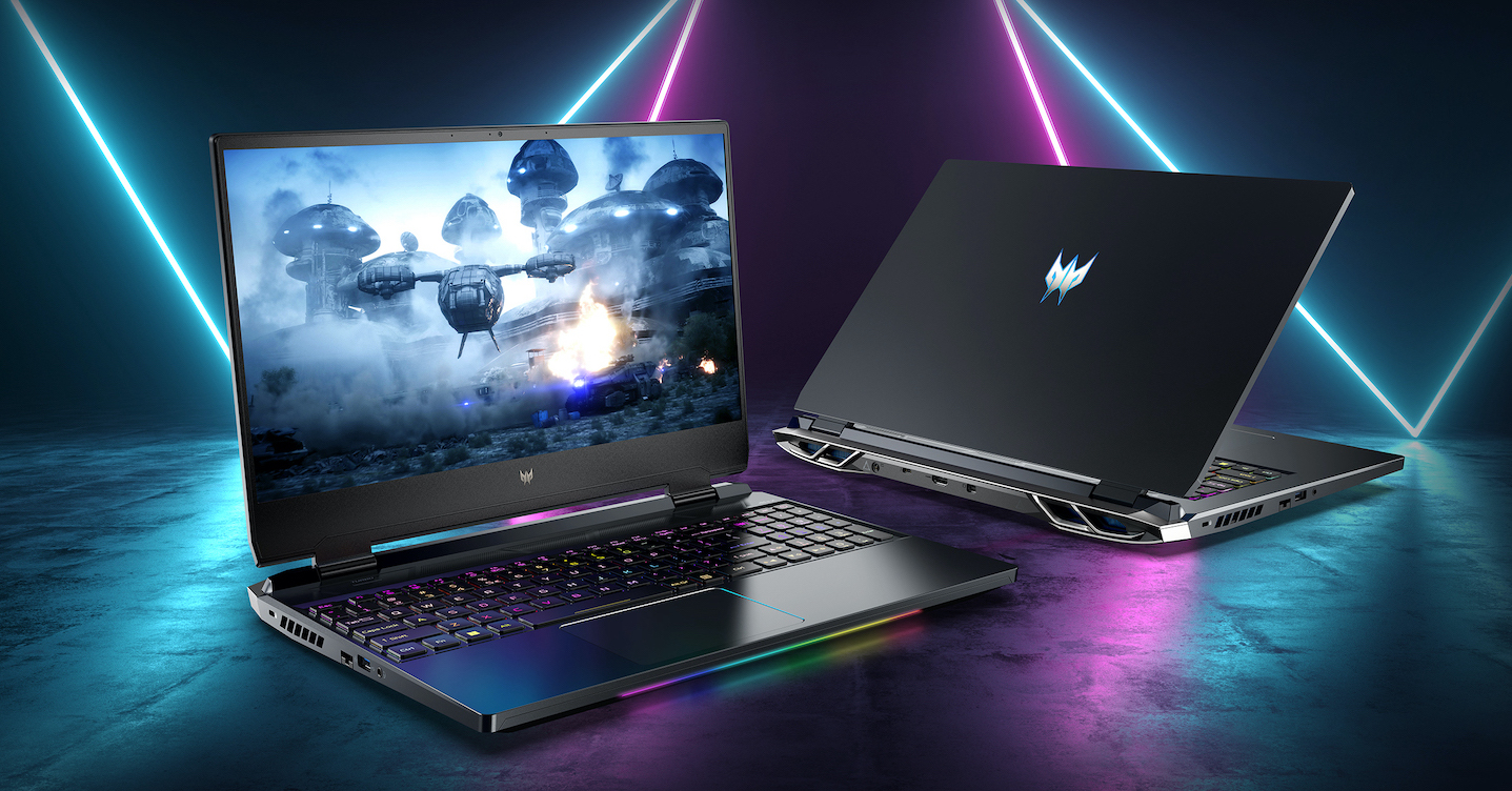 Acer Launches New Gaming Laptops with the Latest CPUs and GPUs
