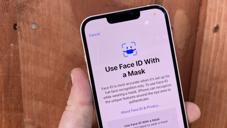 Apple Face ID will soon allow you to unlock your device while wearing a mask