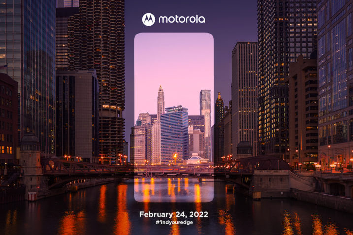 تطلق شركة Motorola جهاز Edge جديدًا بالكامل ، من المقرر الكشف عنه في 24 فبراير