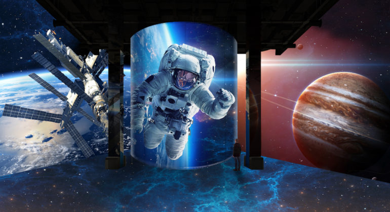 Infinity des Lumières partners with MBRSC to launch exclusive digital exhibition: Destination Cosmos