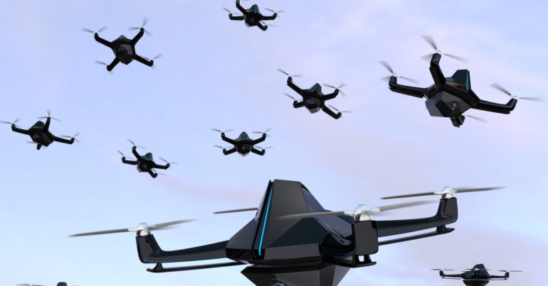 DJI's Futuristic City Drone Simulator
