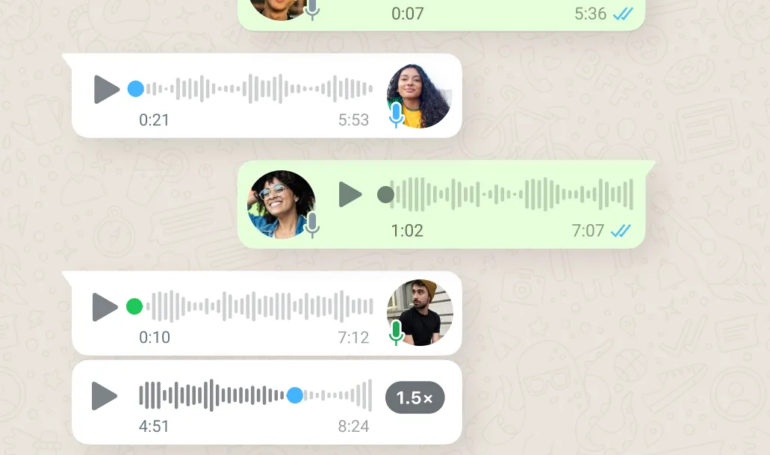 In the coming weeks, WhatsApp will receive improved voice messages