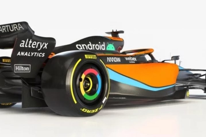 The Android robot and Chrome wheels will be featured on the McLaren F1 car in 2022, thanks to Google's support of the team