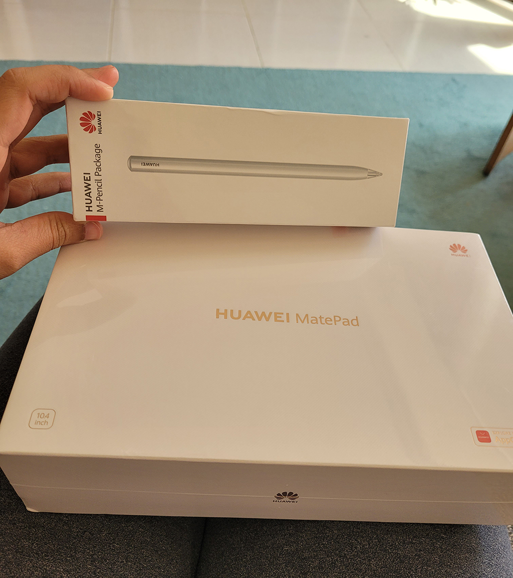 Huawei Matepad and M-Pencil