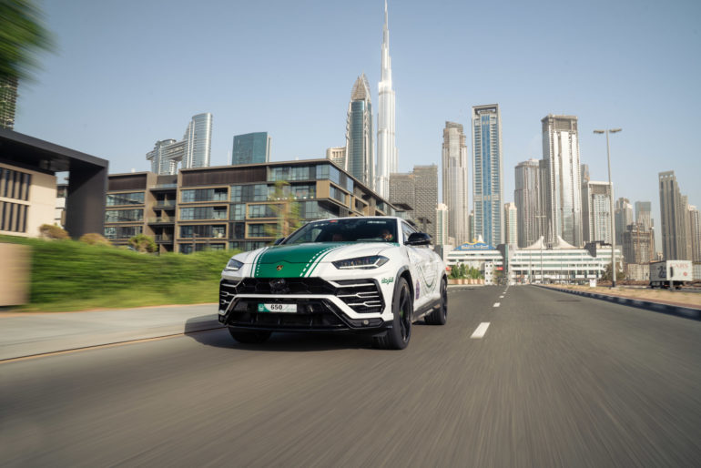 Dubai Police adds the Lamborghini Urus to its exclusive fleet