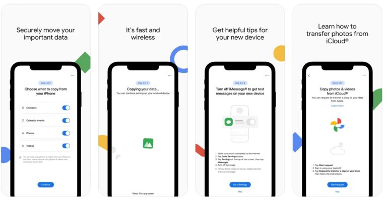 In a few weeks, Google's iPhone app for wirelessly switching to Android will be available to Pixel owners