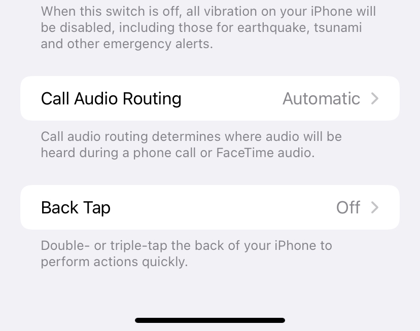 This is how you can use the back tap feature on the iPhone