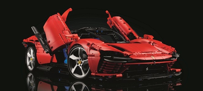 The Ferrari Daytona SP3 joins the Lego Technic portfolio