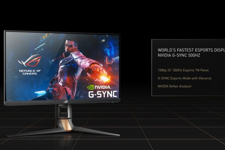 Asus has announced the release of the world's first 500Hz Nvidia G-Sync gaming monitor