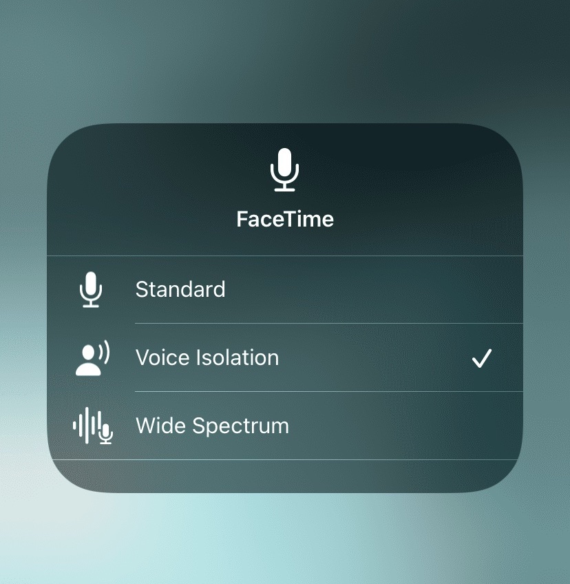 Use this setting to make your Facetime Audio and Video calls sound better