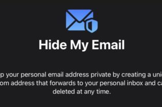 This is how you can use the Hide my Email feature