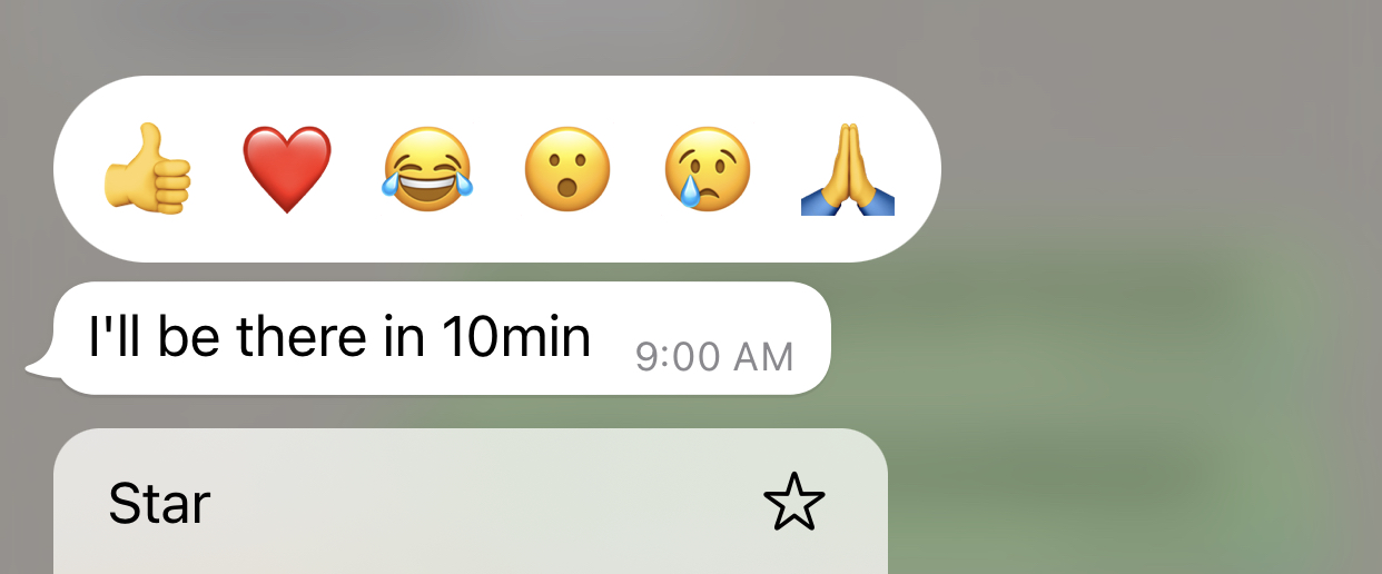 This is how you can react to Whatsapp messages
