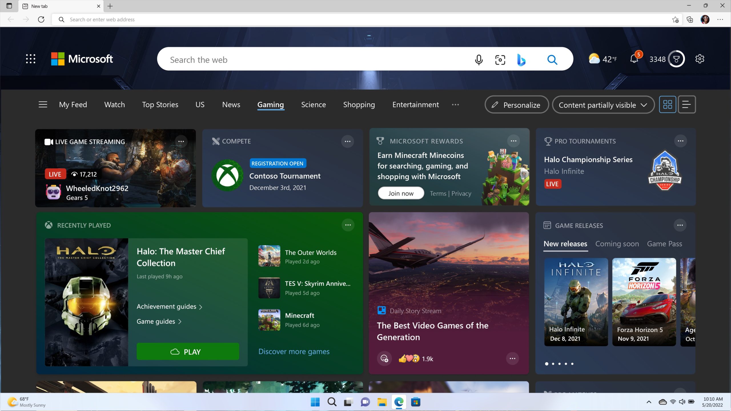 Microsoft Edge will get new gaming features from Xbox