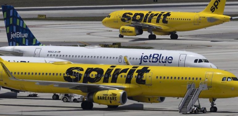 JetBlue will purchase Spirit, becoming the fifth-largest airline in the United States