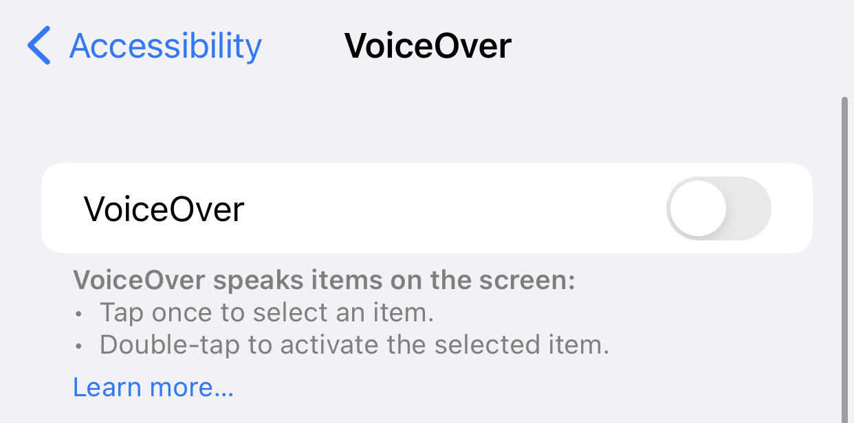 How to turn on VoiceOver on your iPhone