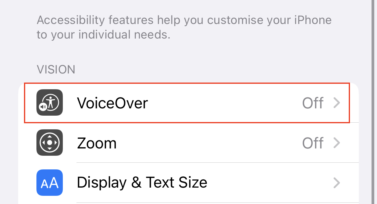 How to turn on VoiceOver on your iPhone
