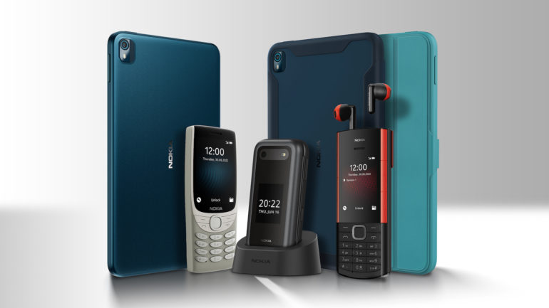 Three new Nokia iconic feature phones and a new Nokia tablet enhance HMD Global’s 2022 portfolio