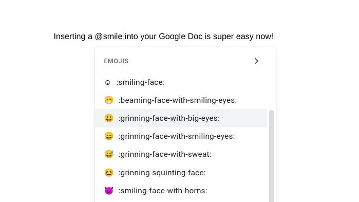 Google Docs now makes it easy to add emoji