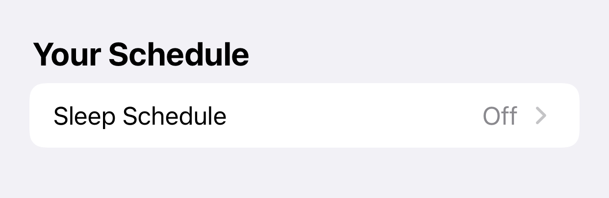 The step by step guide to set up sleep schedules on iOS