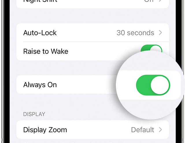 How to easily turn off the Always-On display feature on the iPhone 14 Pro