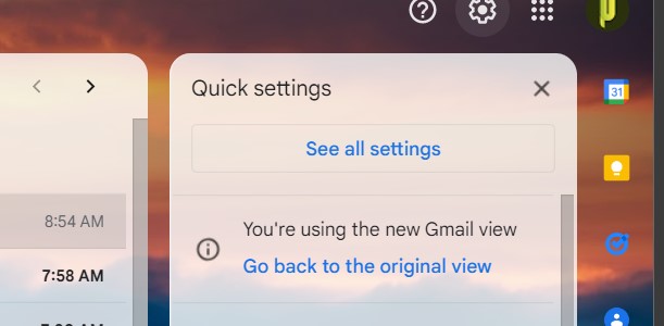 How to quickly and easily revert back to the old Gmail Look