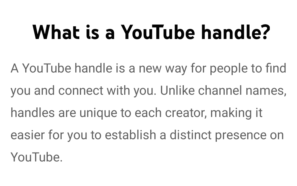 All YouTube users will soon have an account handle, but some will be able to choose theirs sooner