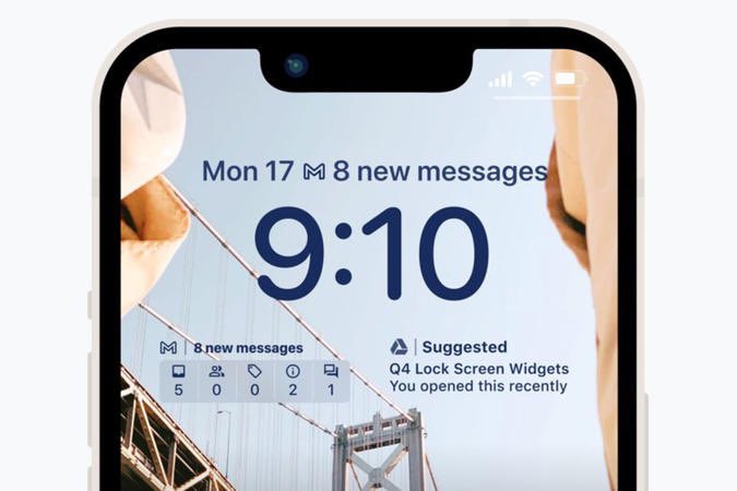The iOS 16 lock screen widgets from Google are now available