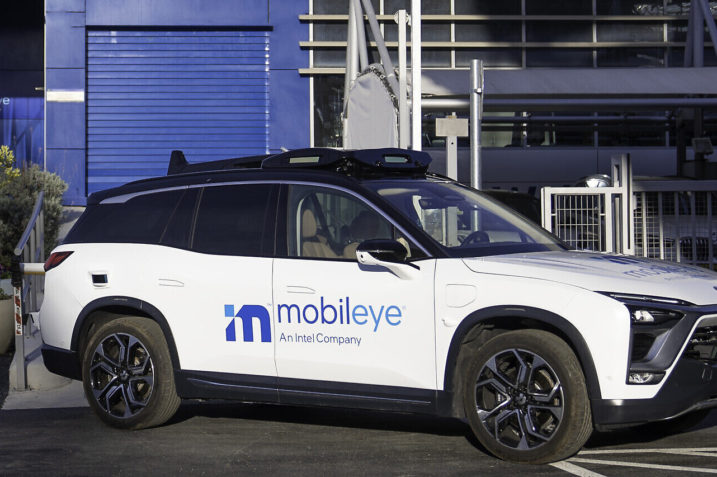 Mobileye, Intel's self-driving startup, applies for an IPO