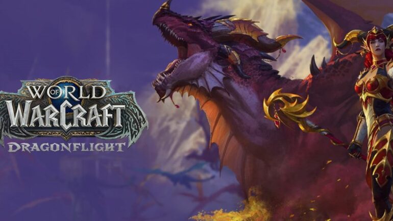 World of Warcraft's Dragonflight Login Screen Now Features a Dragon Queen
