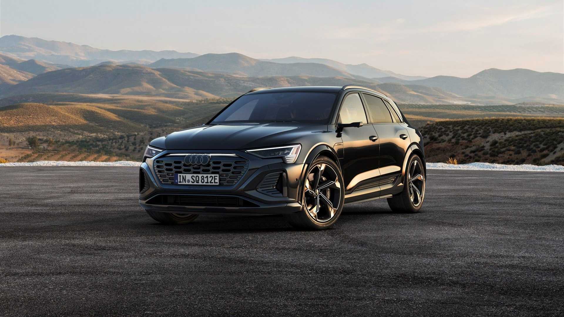 The new Audi Q8 e-tron SUV has a maximum range of 373 miles