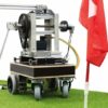 To line up putts, this golf robot employs a Microsoft Kinect camera and a neural network