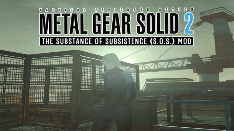 A third-person camera is added to Hideo Kojima's masterpiece in the 'Metal Gear Solid 2' mod