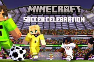 In Honor of the World Cup, a Minecraft map adds soccer to the game
