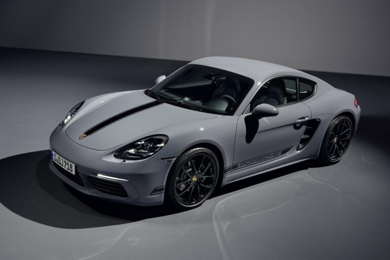 Porsche Unveils New Turbocharged Boxster And Cayman Style Editions