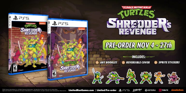 The Ninja Turtles are getting a new game for the PlayStation 5.