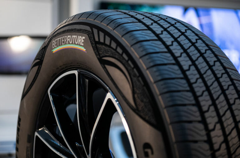 Goodyear Unveils Revolutionary 90% Sustainable Tires with Traction Tracking Technology at CES 2023