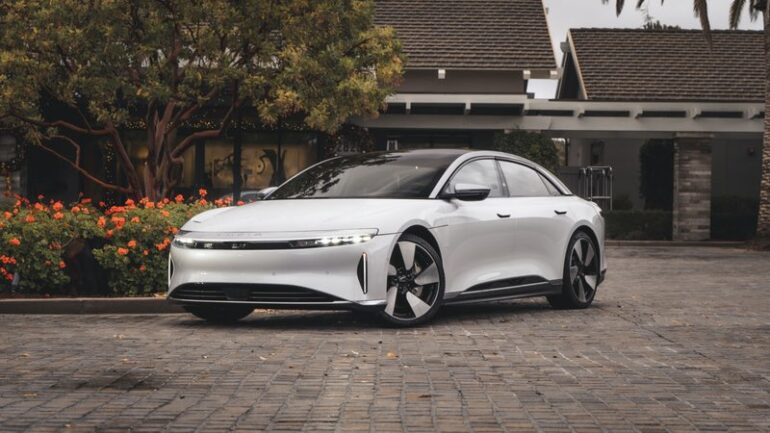 Lucid Motors Surpasses Expectations with Record-Breaking Production in 2022