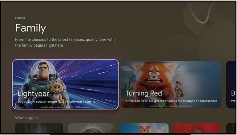 How to Find Kid-Friendly Content on Google TV’s Family Page