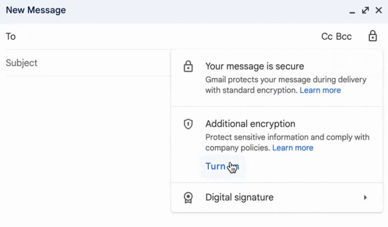 Google extends client-side encryption to additional Gmail users