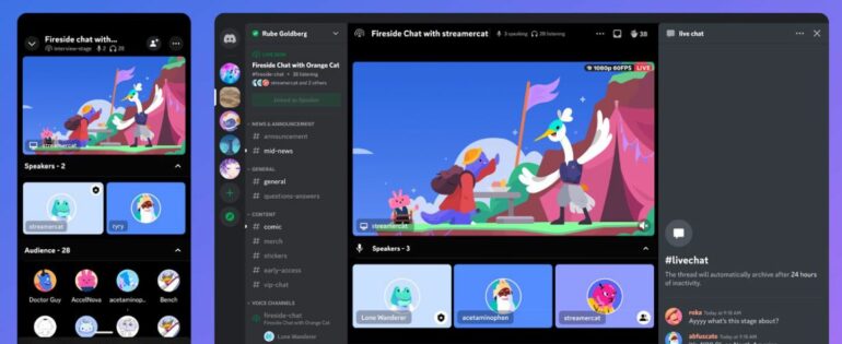 Discord has added video to Stage Channels, a broadcast function similar to Twitter Spaces