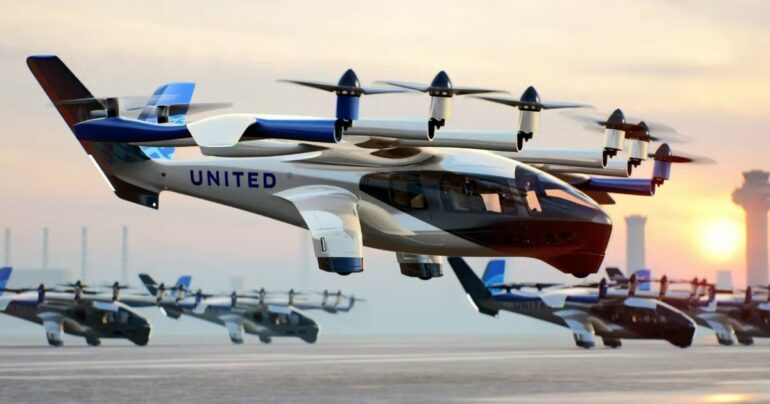 Archer and United Airlines announce plans to launch an air taxi service to Chicago's O'Hare airport in 2025