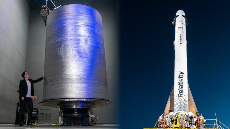 Relativity Space Launches 3D-Printed Rocket, Falls Short of Orbit Goal