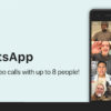 Now, WhatsApp on Windows allows for video calls with up to eight people