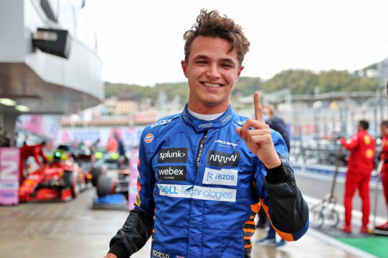 Lando Norris Playfully Criticizes Lewis Hamilton's Penalty: 'Should Have Been Way More!