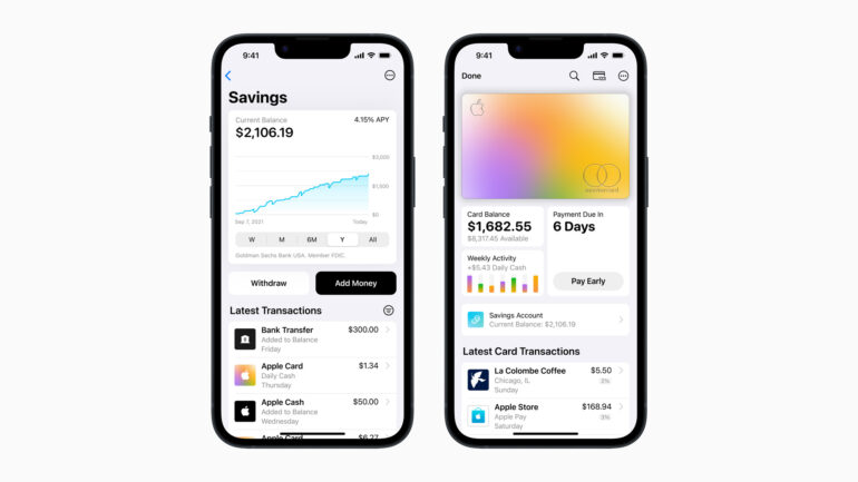 Apple Card holders gain access to high-yield savings account with new partnership