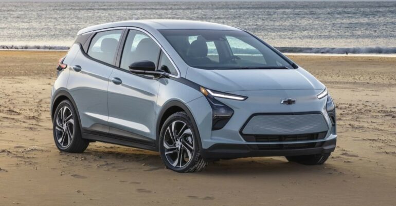 General Motors announces discontinuation of Chevy Bolt EV and EUV production later this year