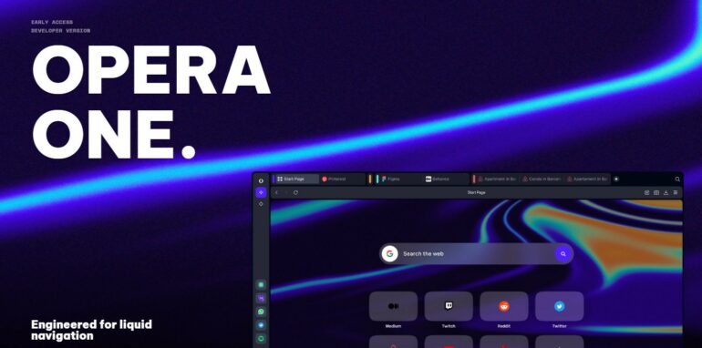 Opera One Launches as First-Ever Browser with Built-in Generative AI Features